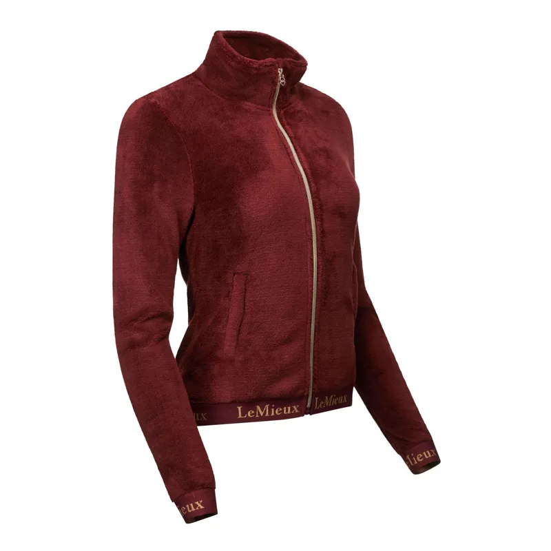 LeMieux Ladies Liberte Fleece Jacket in Rioja-2